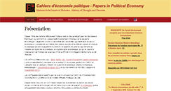 Desktop Screenshot of cahiersdecopo.fr